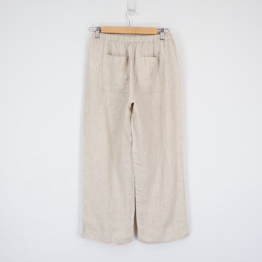 J.Crew Women's Soleil Linen Pant Flax Size Small Petite NWT - Picture 6 of 8